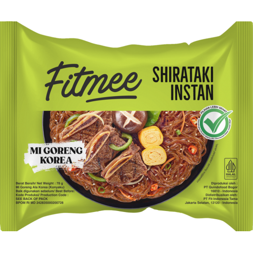 Fitmee Quick Fix Shirataki Noodles (Spicy Japchae) Currently Sold Out!